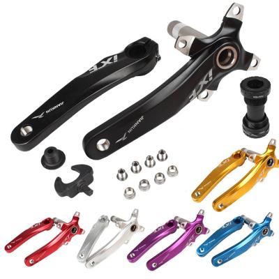 China BMX Wholesale IXF 104 BCD Crankset Hollowtech Crankset Arm Crankset With BB For MTB Road Bike for sale