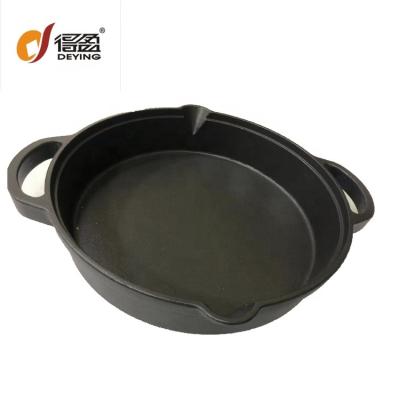 China Wholesale CLASSIC Cookware Enamel Cast Iron Cooking Pan Double Handles Nonstick Casserole Cookware for sale