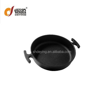 China New Style Hot Pot Soup Base Metal Cast Iron Round Pot Viable For Home Kitchen for sale