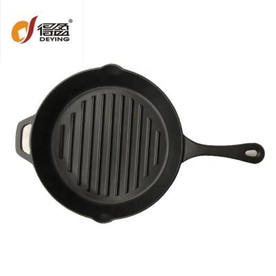 China New Customized Cookware CLASSIC Pre-Seasoned Cast Iron Round Skillet for sale