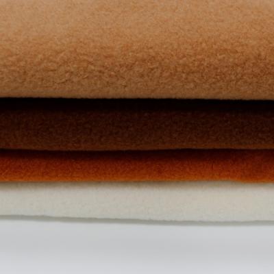 China Fire Retardant All Solid Colors Custom Imitate Cashmere Wool Cloth Fabric For Coat for sale