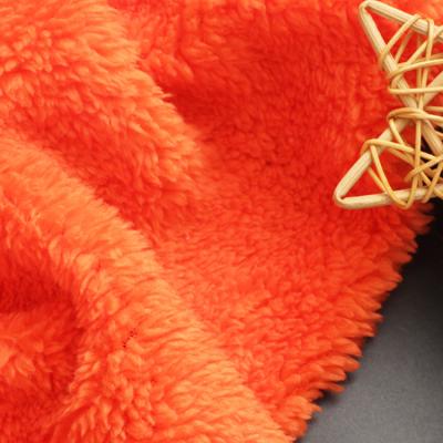 China Brushed Sueded Factory Supplier Super Soft Solid Arctic Velvet Fleece Shu Velveteen for sale