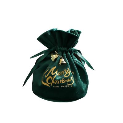 China Various Kinds Of Newest Recyclable Fashionable Christmas Apple Gift Bags Christmas Eve Apple Candy Bag for sale