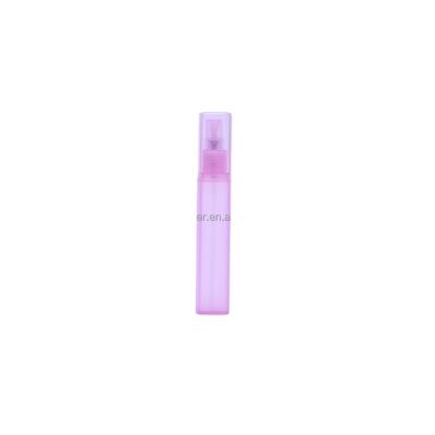 China Perfume Sprayer Wholesale Fine Mist Spray Empty Pouch To Perfume Straight Round PP Plastic Bottle for sale