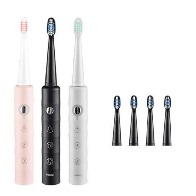 China Wholesale Cheapest 6 Modes IPX7 Waterproof Whitening Smart Sonic Electric Toothbrush For Adult for sale