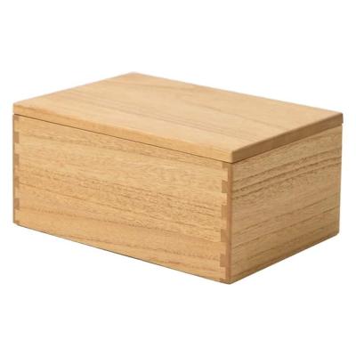 China China Luxury Laser Engrave Wooden Lid Storage Box Transparent Sliding Wooden Stash Box for sale