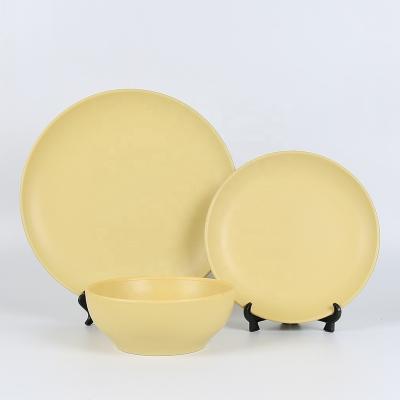 China High Quality Durable Ceramic Nordic Style Dinnerware Set Matte Stoneware Set for sale