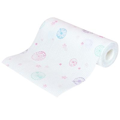 China Sustainable Kitchen Dish Cleaners Spunlaced Polyester Nonwoven Viscous Fabric For Household Cleaning for sale