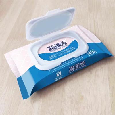 China Cleaning 1 Pack 40 FreshFeel Flushable Wipes For Home Use Safe for sale