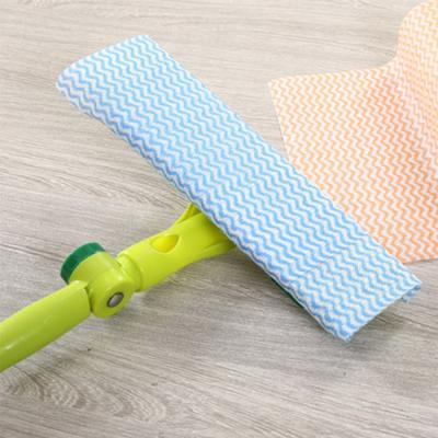 China Viable Wholesale Disposable Household Cleaning Products Kitchen Dishcloth Broom Nonwoven Cleaning Cloth for sale