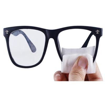 China Manufacture OEM Glass Cleaning Cloth Soft and Low-linting Wet Lens Cloths for Sale for sale