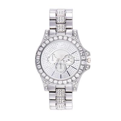 China Nickel& INS Lead Free Hot Sales Fashion Full CZ Diamonds HipHop Bling 18K Gold Watches For Men Jewelry for sale