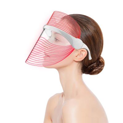 China Skin Revitalizer 7 Color Led Beauty Face Mask Skin Rejuvenation Led Photon Light Therapy Face Beauty Mask for sale