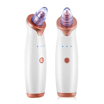 China Acne Treatment 5 in 1 Electric USB Rechargeable Blackhead Remover Pore Vacuum Blackhead Vacuum Cleaner for sale