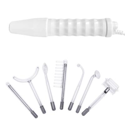 China Skin Tightening 7 in 1 Handheld Portable High Frequency Facial Machine Acne Treatment Salon Beauty Machine for sale