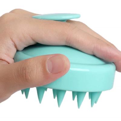 China Best Selling Head Silicone Hair Scalp Massager Shampoo Brush for sale