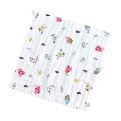 China Wholesale high quality six layers cotton soft gauze tablets OEM face seal baby towel baby towel soft pads for babies for sale