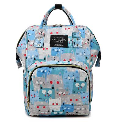 China Waterpfoor Purpose Baby Nappy Diaper Backpack Multifunctional Travel Backpack Maternity Diaper Change Bags Large Capacity OEM Item for sale