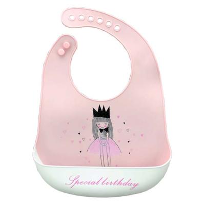 China Baby Bibs BPA Free Washable Soft Baby Feeding Food Grade Bibs Silicone Waterproof Large Organic Baby Bibs for sale