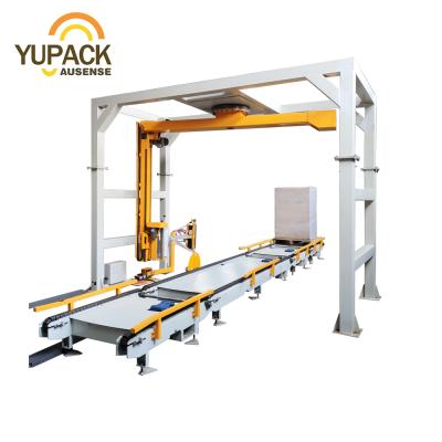 China Food China Factory Automatic Online Rotary Arm Pallet Wrapping Machine For Big Box for sale