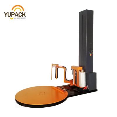 China Fully Automatic CLOTHING YUPACK T1650FZ Stretch Wrapping Machine With Low Price for sale