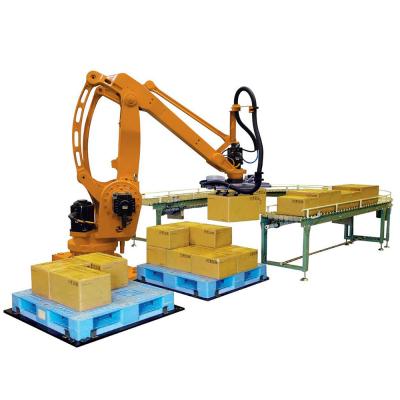 China Food Low Price Industrial Robot Palletizers For Carton / Bag for sale