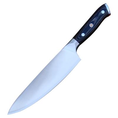 China Amazon Viable Hot Sales 8inch Professional Kitchen Knife Slicing 5cr15mov Carbon Steel Chef Knives for sale