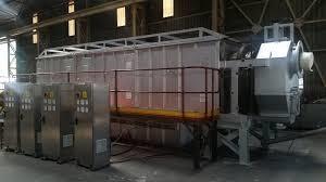 China High Output Fuel Saving Steel Belt Kiln , Tunnel Kiln For Brick Firing Process for sale