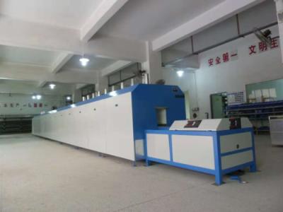 China Air Cooling Industrial Pusher Type Furnace PLC Control Refractory Material for sale