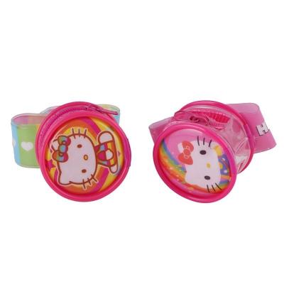 China Wholesale Gift Round Shape Promotional PVC Toy Watch Bag Plastic Gift Bag Colorful Kids Gift for sale