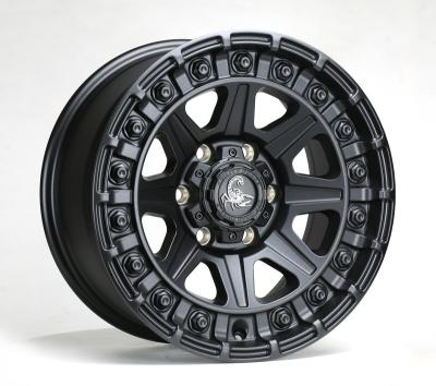 China ALLOY 17 inch wheel 4x4 beadlock wheels aluminum rims for SUV car A718 for sale