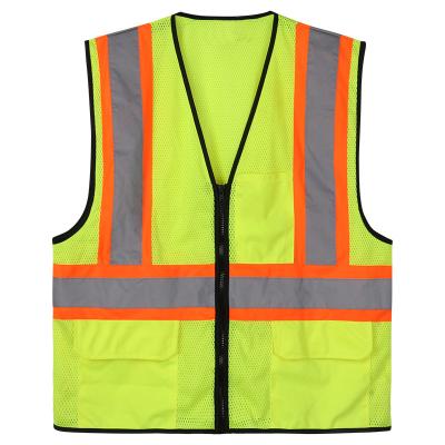 China Complete Safety Production Line Mesh Safety ANSI Standard Class 3 Reflective Safety Vest for sale