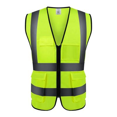 China NC knitted / woven / mesh fabric 100% reflective safety polyester Workplace Road Safety Shooting Safety Vests manufacturer China Self-protective; ZHE for sale