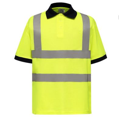 China Cheap Safety Factory Price High Visibility T Shirt  Polyester Mesh for sale