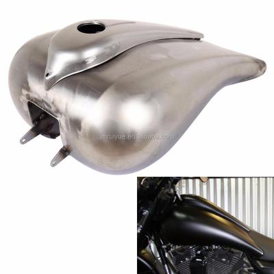 China Heavy Duty Steel L7 6.6 GALLON STRETCH GAS TANK CUSTOM FUEL FOR HARLEY TOURING BAGGERS 2008-2016 harley for sale