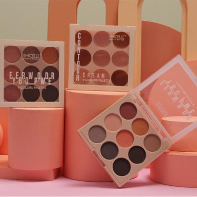 China Wholesale High Quality Natural Private Label Eyebrow Powder Eyebrow Makeup Waterproof 9 Colors Waterproof Tinted Eyebrow Powder for sale