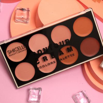 China Custom Low MOQ Concealer Pencil Dye Contour Cream Makeup Palette Contouring Sunscreen New Private Label Facial for sale