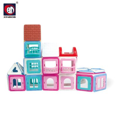 China Building Toy Hot Sale Montessori Faction Train Developmental Magnetic Toys for sale