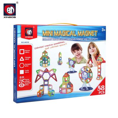 China Educational Magnetic Construction Toy 3D Baby Toys With Magnet And ABS for sale