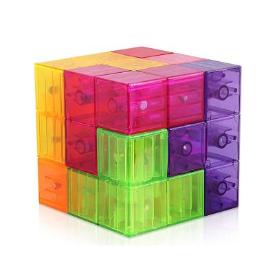 China Hot Selling Eco-friendly And High Quality IQ Puzzle Promotional Kids Puzzle Magic Cube for sale