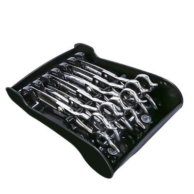 China Professional Salon Tools Professional Barber Holder Scissor Box Hairdressing Tool Scissors Case Hair Styling Kit Equips Hair Salon Beauty Barber Care for sale