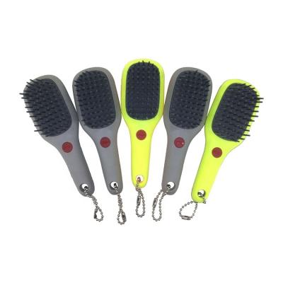 China Free Sample Best Quality Detangling Detangler Paddle Wet Hair Brush Nondisposable Hot Rubber Plastic Handle Pad for sale