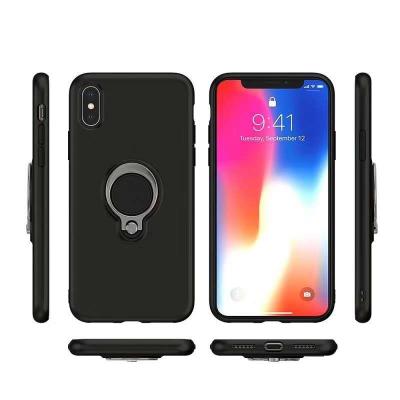 China Paited Color Ring Magnetic Car Mount Holder Soft TPU Case Back Cover For Xiaomi Redmi NOTE6 Pro Redmi6/Redmi6A MI8SE S2 for sale