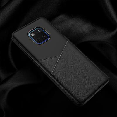 China Black Blue Brown Business PU+TPU Protective Case Back Cover for OPPO F9/F9 Pro A3S A5 Global Version A71 for sale