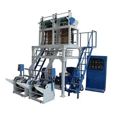 China Blown Film Ruian Xinshun Double Head Film Machine Blowing Film Extrusion Machine for sale