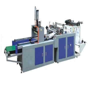 China Restaurant Xinshun Factory 2019 New Design For Two Line PE Vest Plastic Bag Making Machine for sale