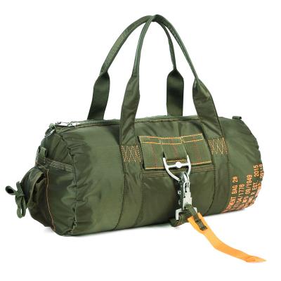 China Fashionable Green Duffel Bag Gym Sport Yoga Travel Lightweight Quick Dry Bag for sale