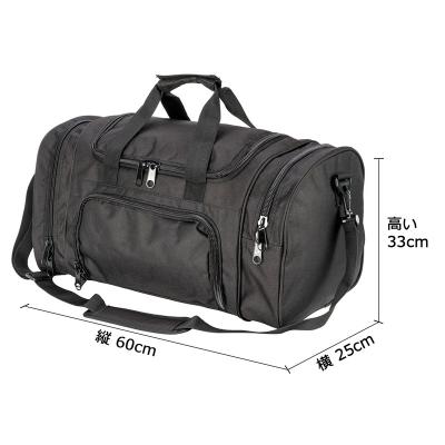 China Fashion Large Capacity Duffel Bag Duffel Bag With Shoe Compartment Waterproof Lightweight Black Sports Gym Travel Duffel Bag for sale