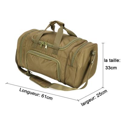 China NATIONAL green travel shoulder sport running large duffle bag unisex duffle bag treval for sale