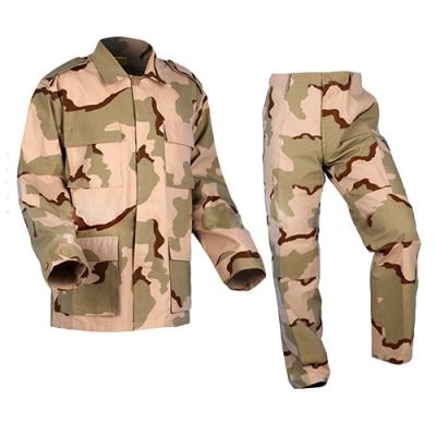 China Breathable Khaki Camouflage Army Military Suit Army Suit Color Men Military Suit for sale